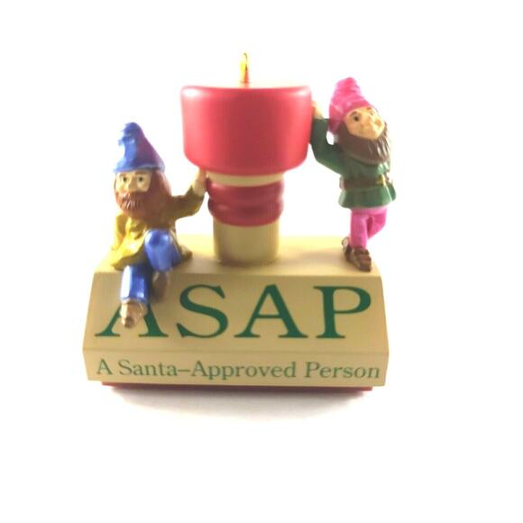 Hallmark Keepsake Handcrafted Ornament Stamp of Approval 1994 - Picture 11 of 11